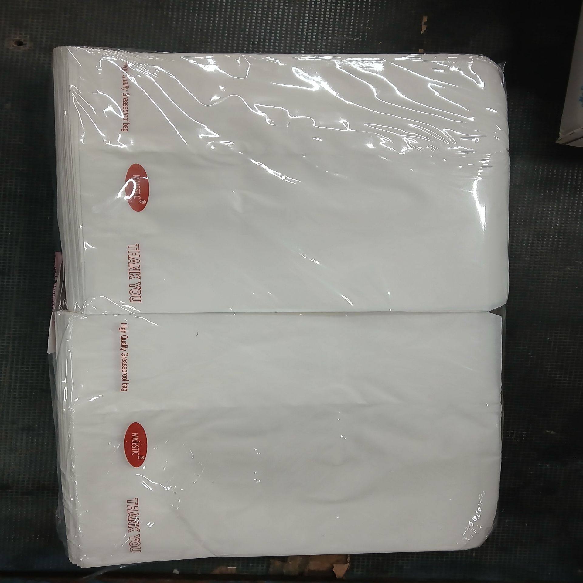10x10’‘ Greaseproof Paper Bags