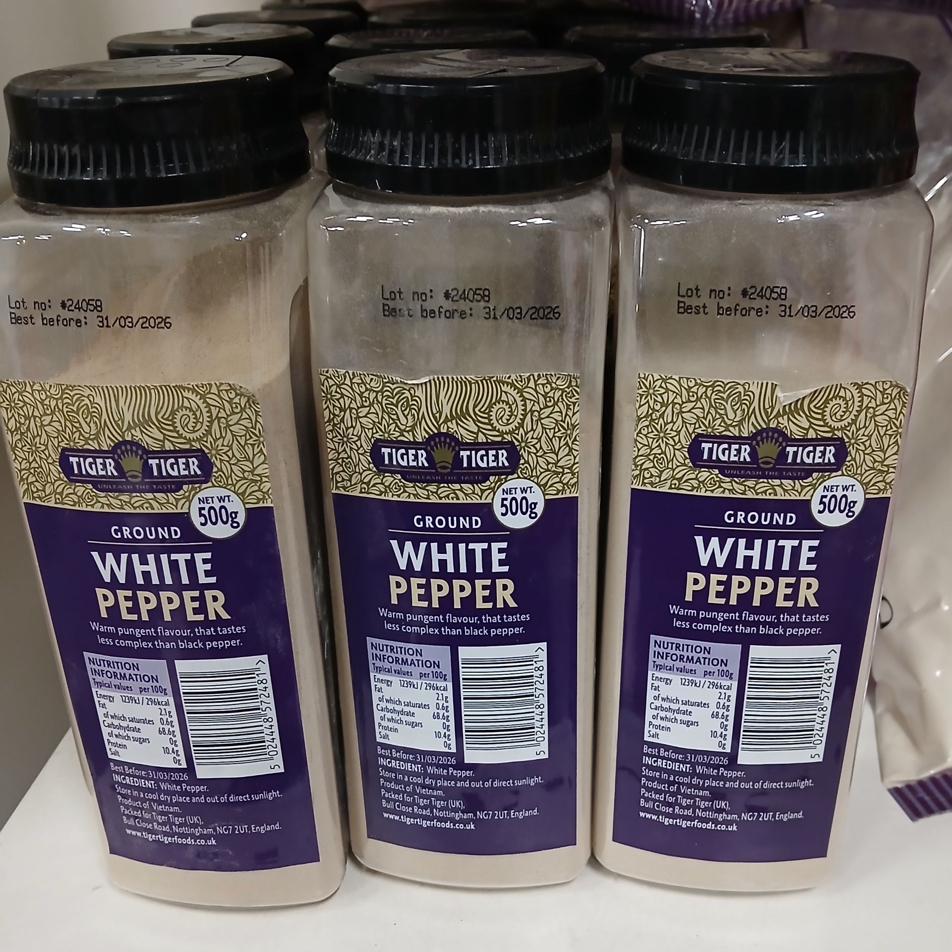 Tiger Tiger Ground White Pepper