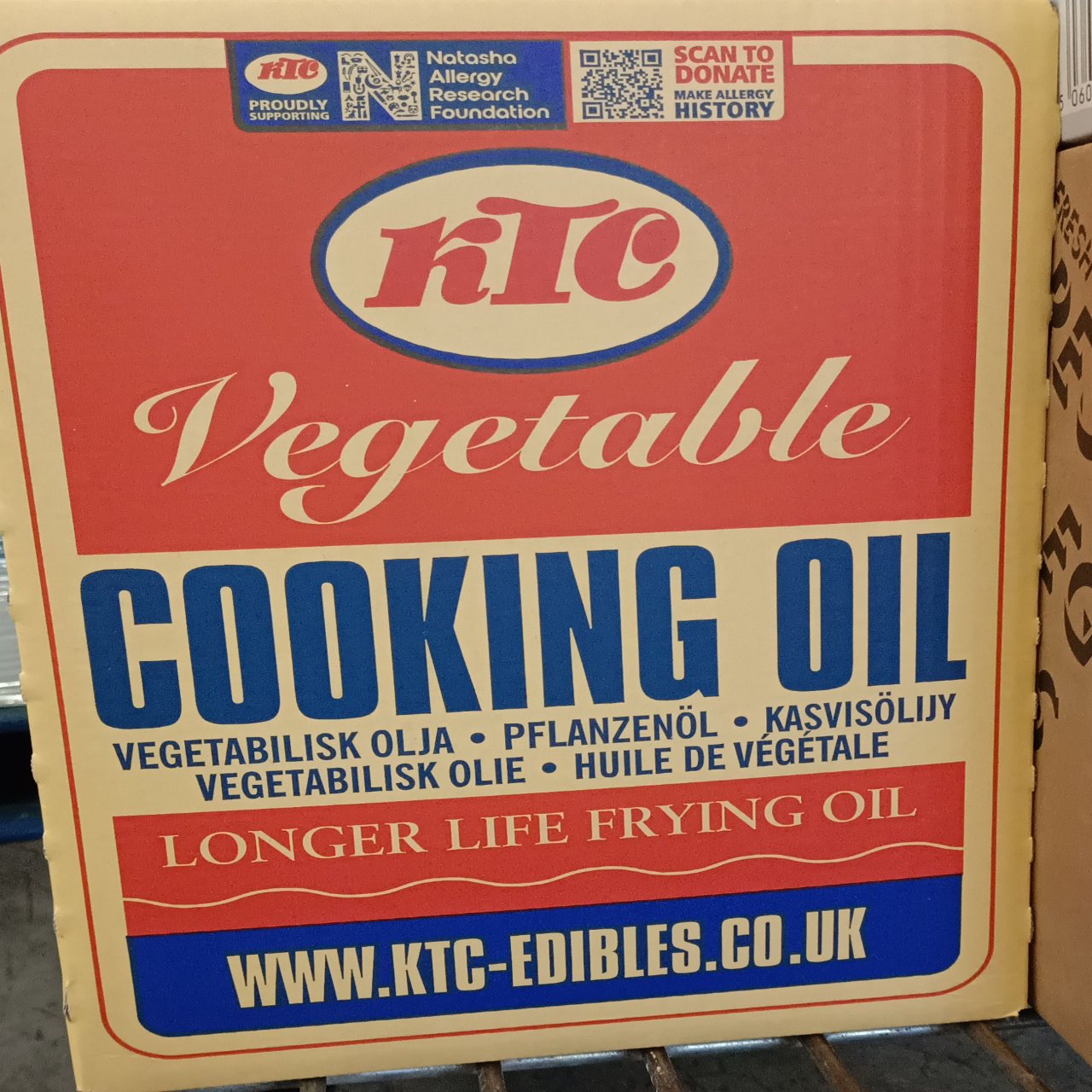 Ktc Veg Oil 20 Litre