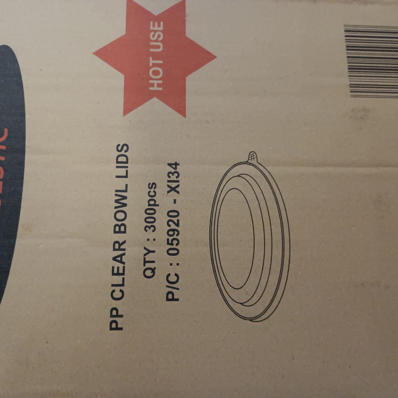 Majestic Clear Lids For Round Deli Bowls