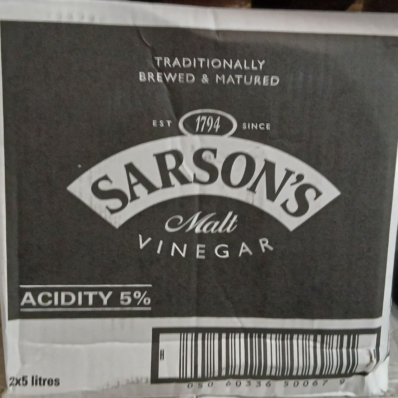 Sarsons Brown Malt Vinegar 2