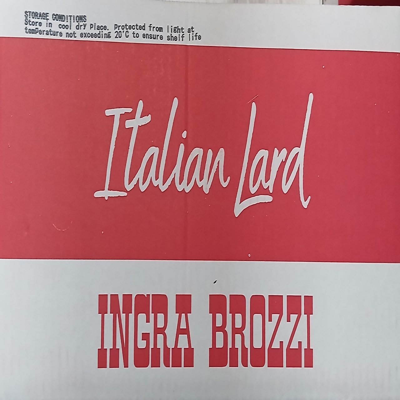 Italian Lard