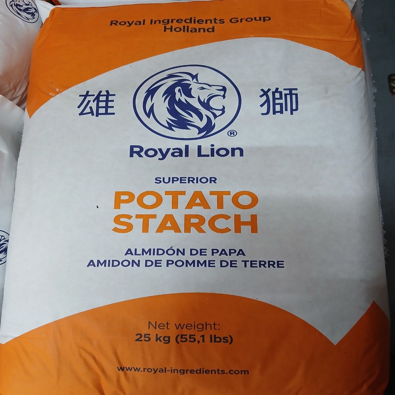 White Bag  Potato Starch