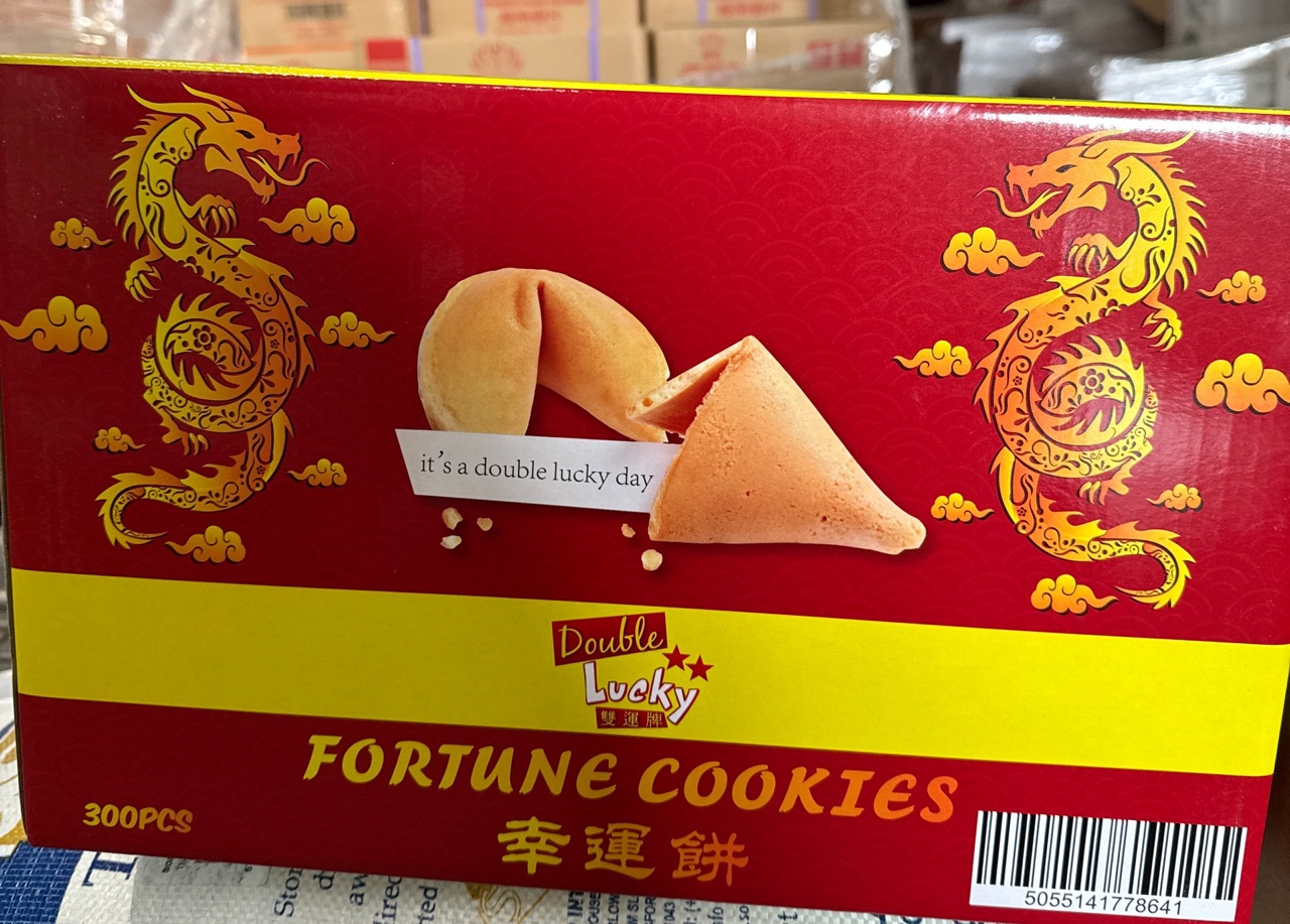 Double Lucky Fortune Cookie