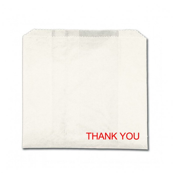 7x7’‘ Greaseproof Paper Bags