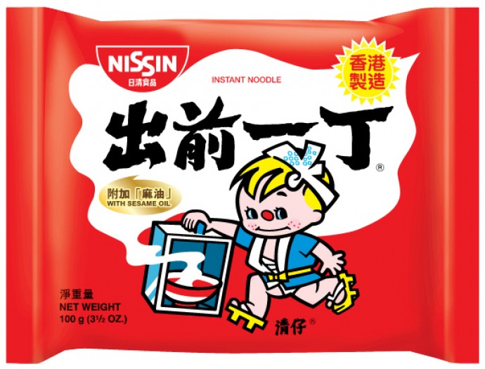 Hk Nissin Sesame Oil Flavour Ramen