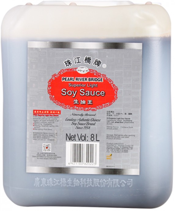 Preal River Bridge Light Soy Sauce 1x8L