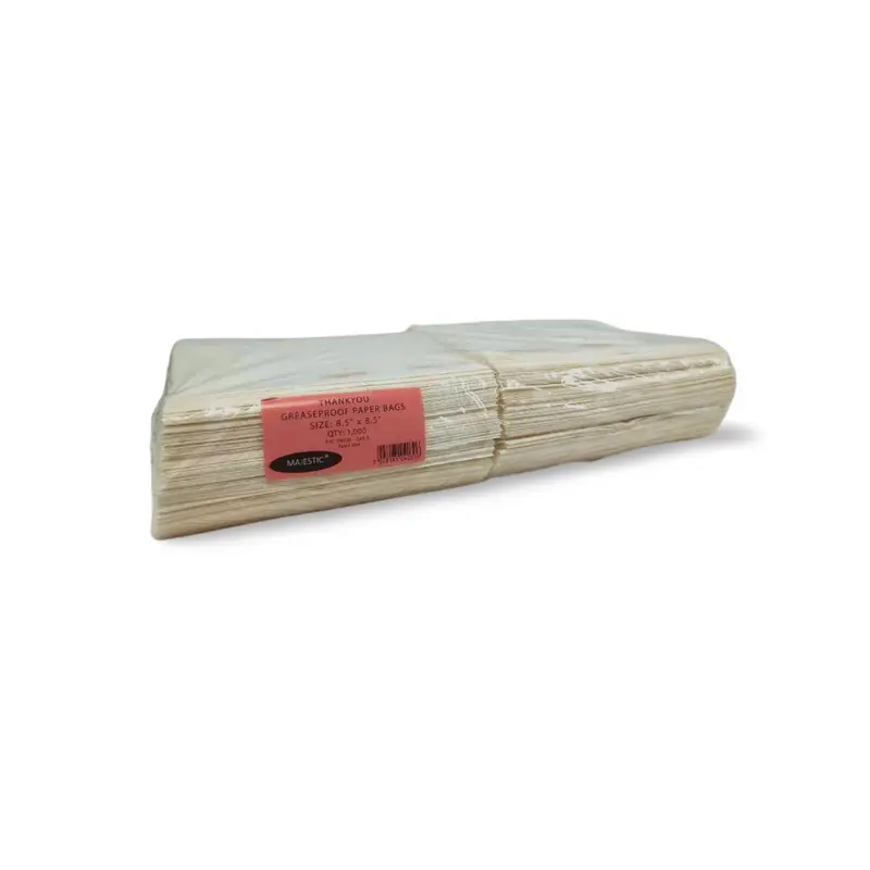 8.5x8.5’‘ Greaseproof Paper Bags