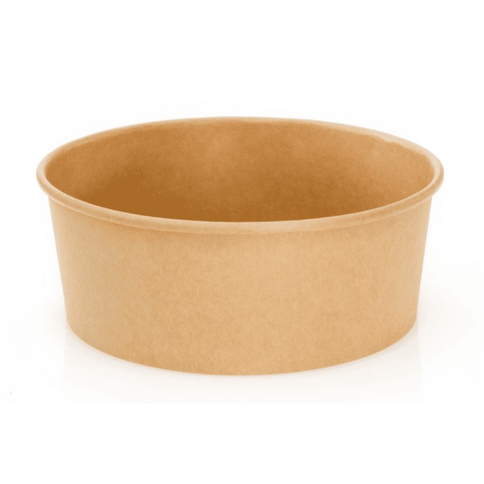 Majestic Round Kraft Deli Bowls 1300 2