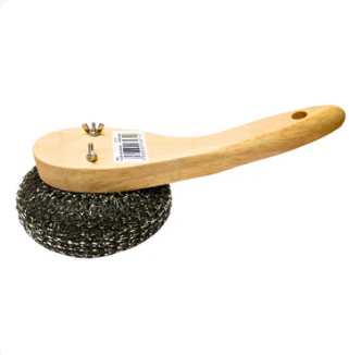 Angled Wok Scourer