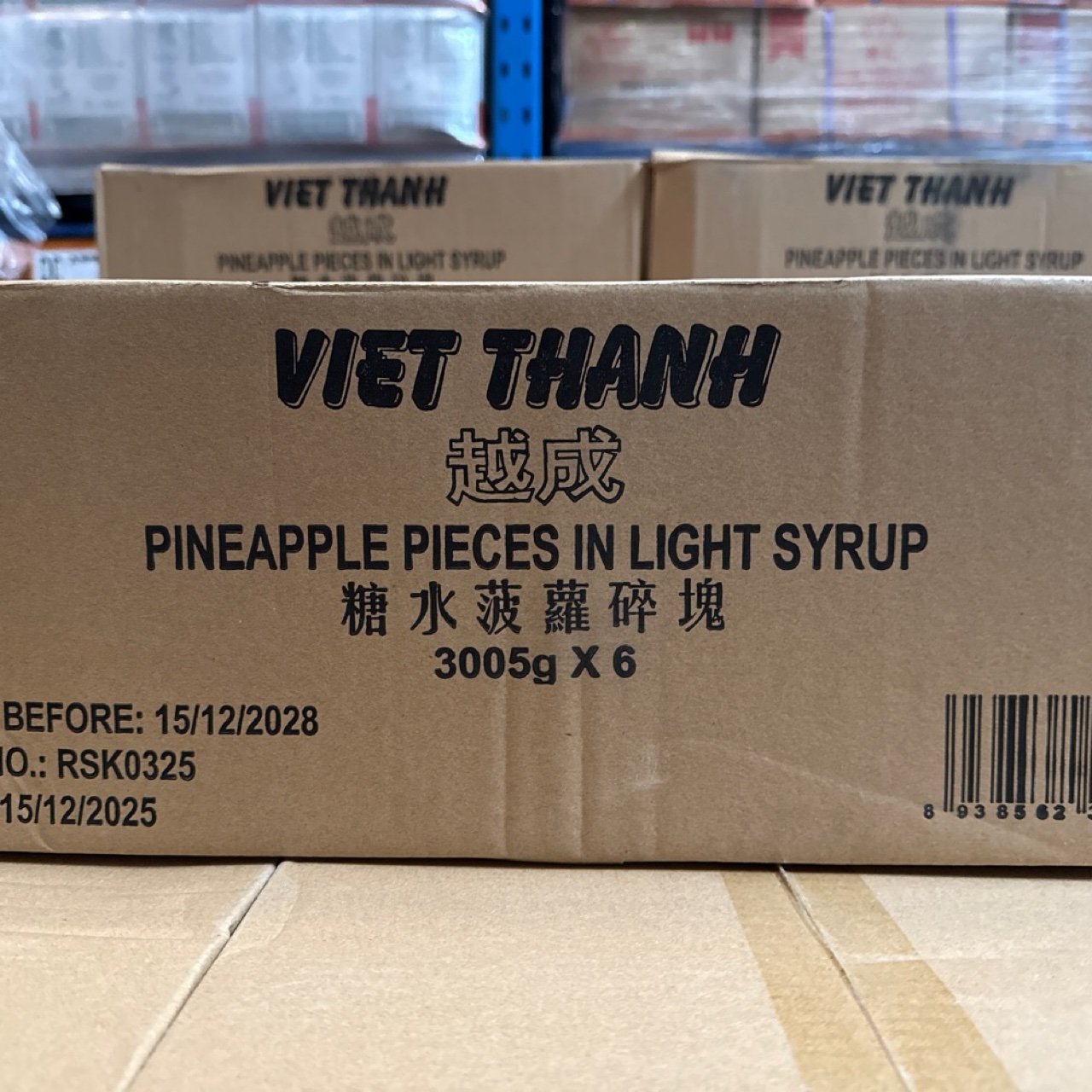Viet Thanh Pineapple Pieces