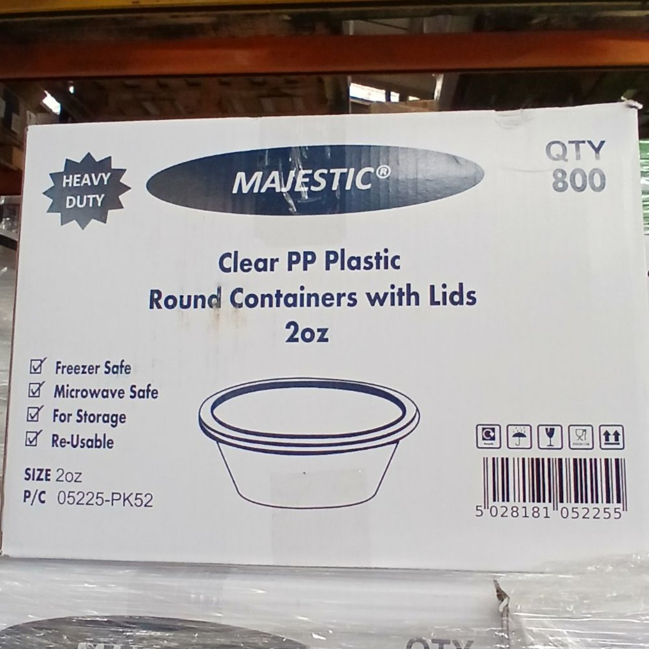 Majestic 2oz Cup + Lids