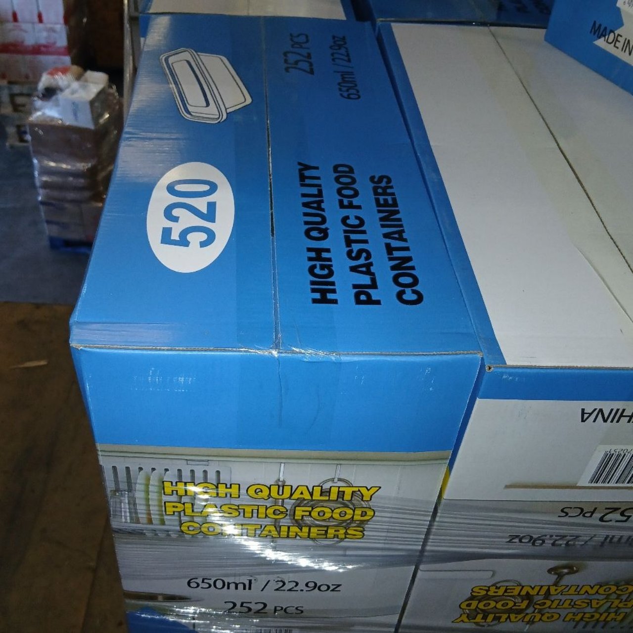 520 650ml Plastic Container
