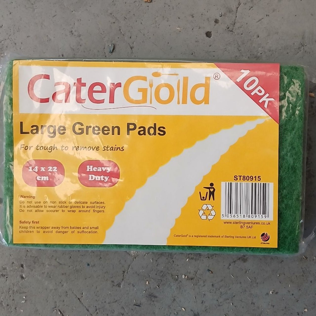 Green Scourers Large