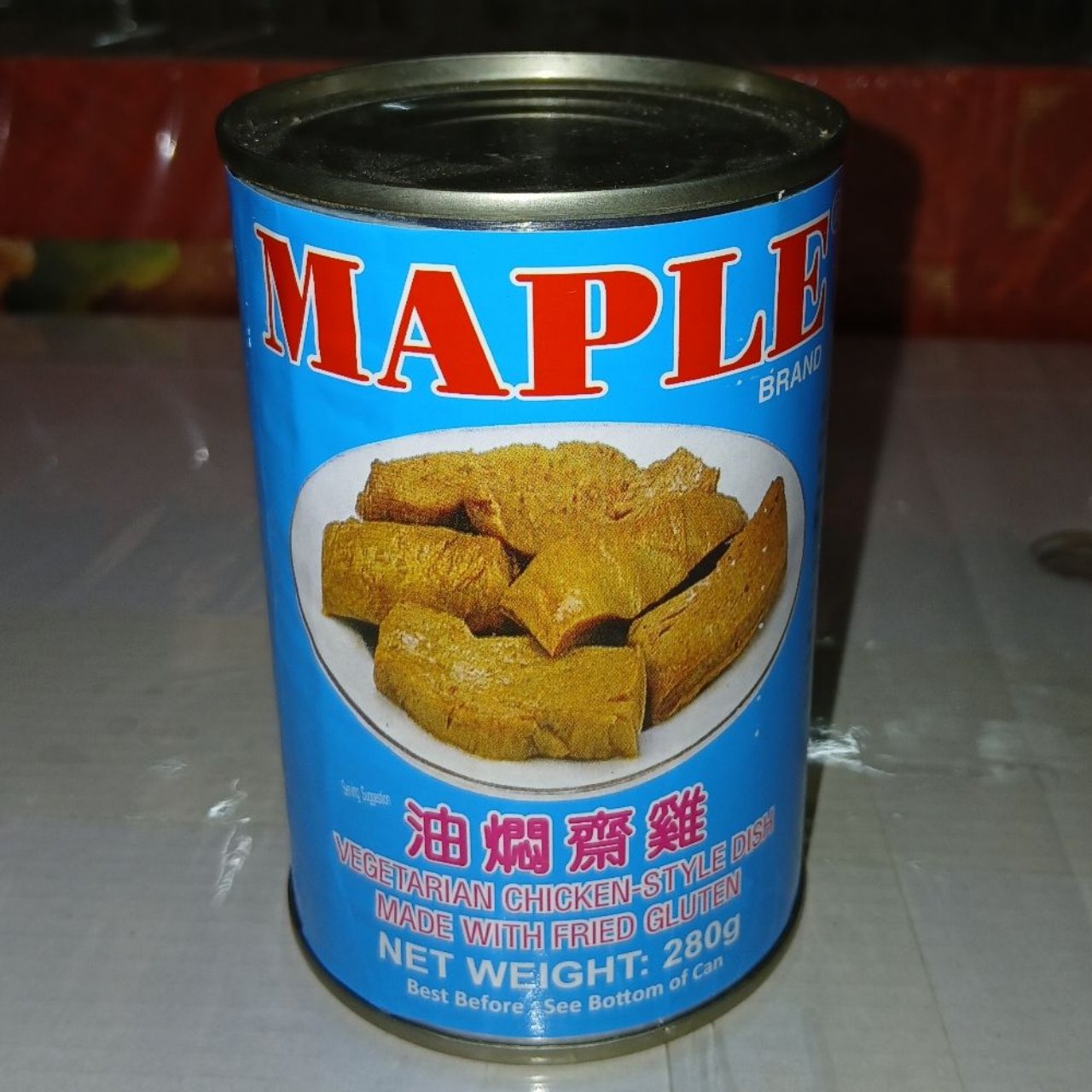 Canned Vegetarian Mock Chicken