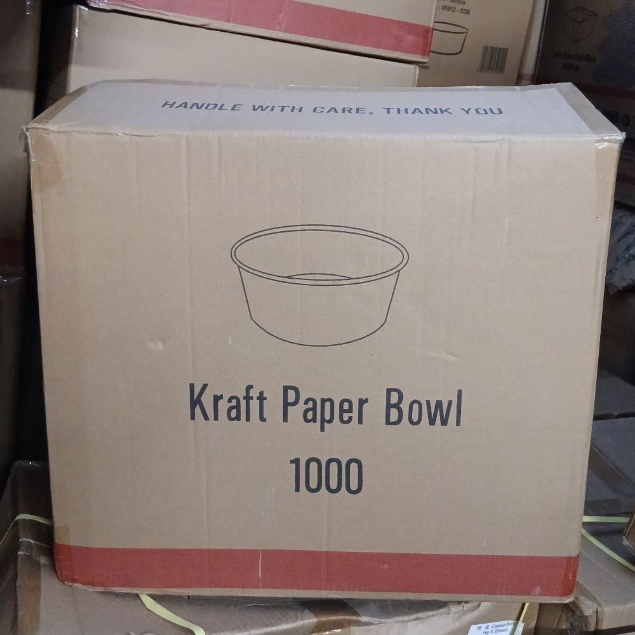 Kraft Paper Bowl 1000
