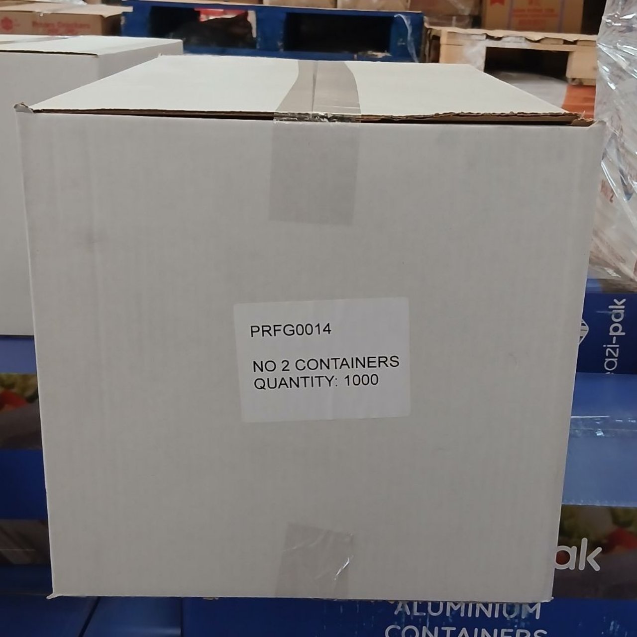 Easy Pack No2 Foil Container