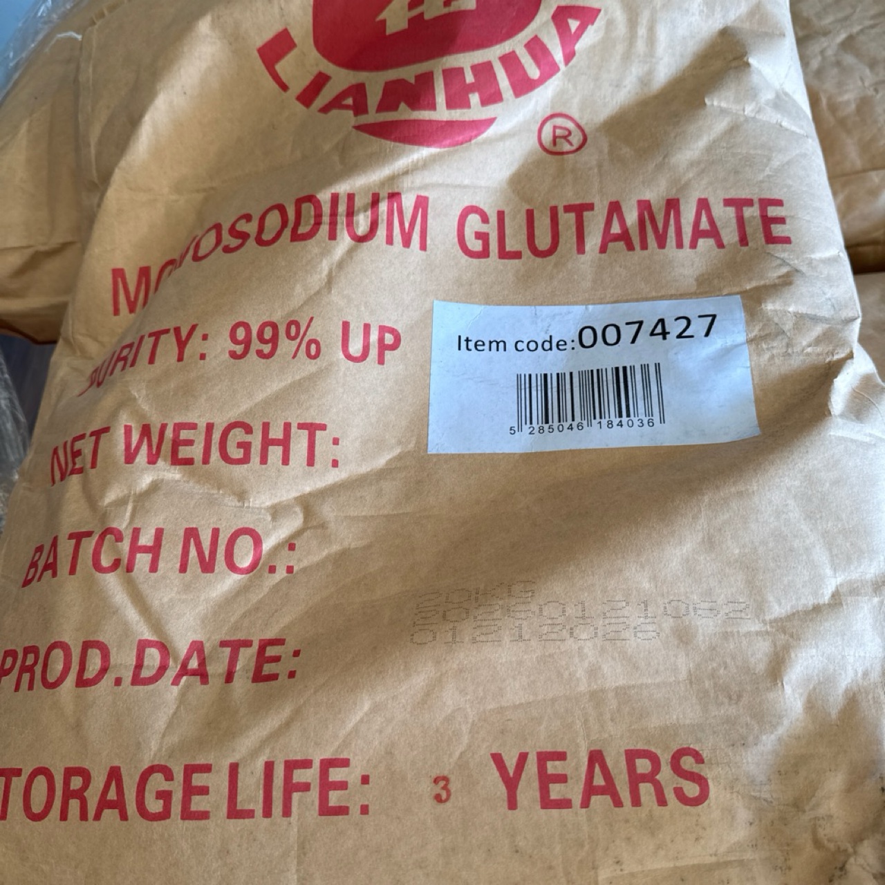 Monosodium Glutamate