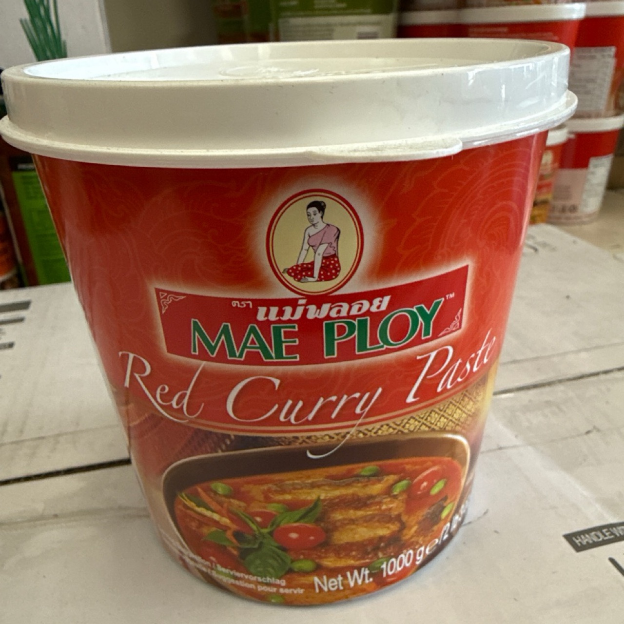 Mae Ploy Red Curry Paste
