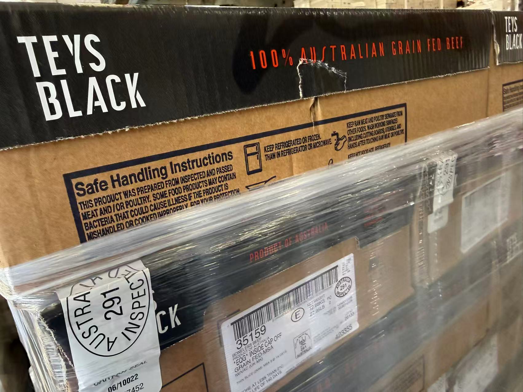 TEYS BLACK TOPSIDE Beef