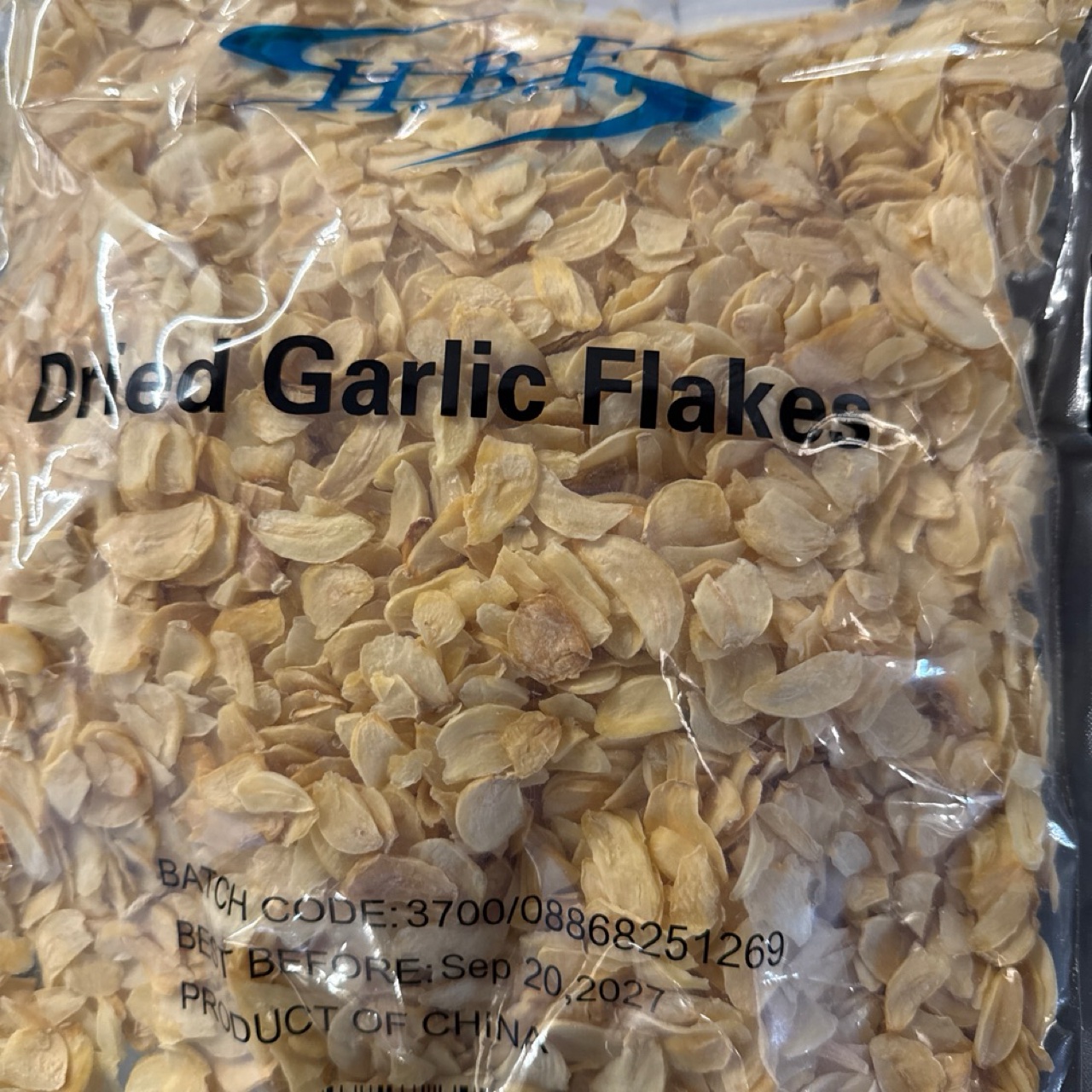 Dried Garlic Flakes