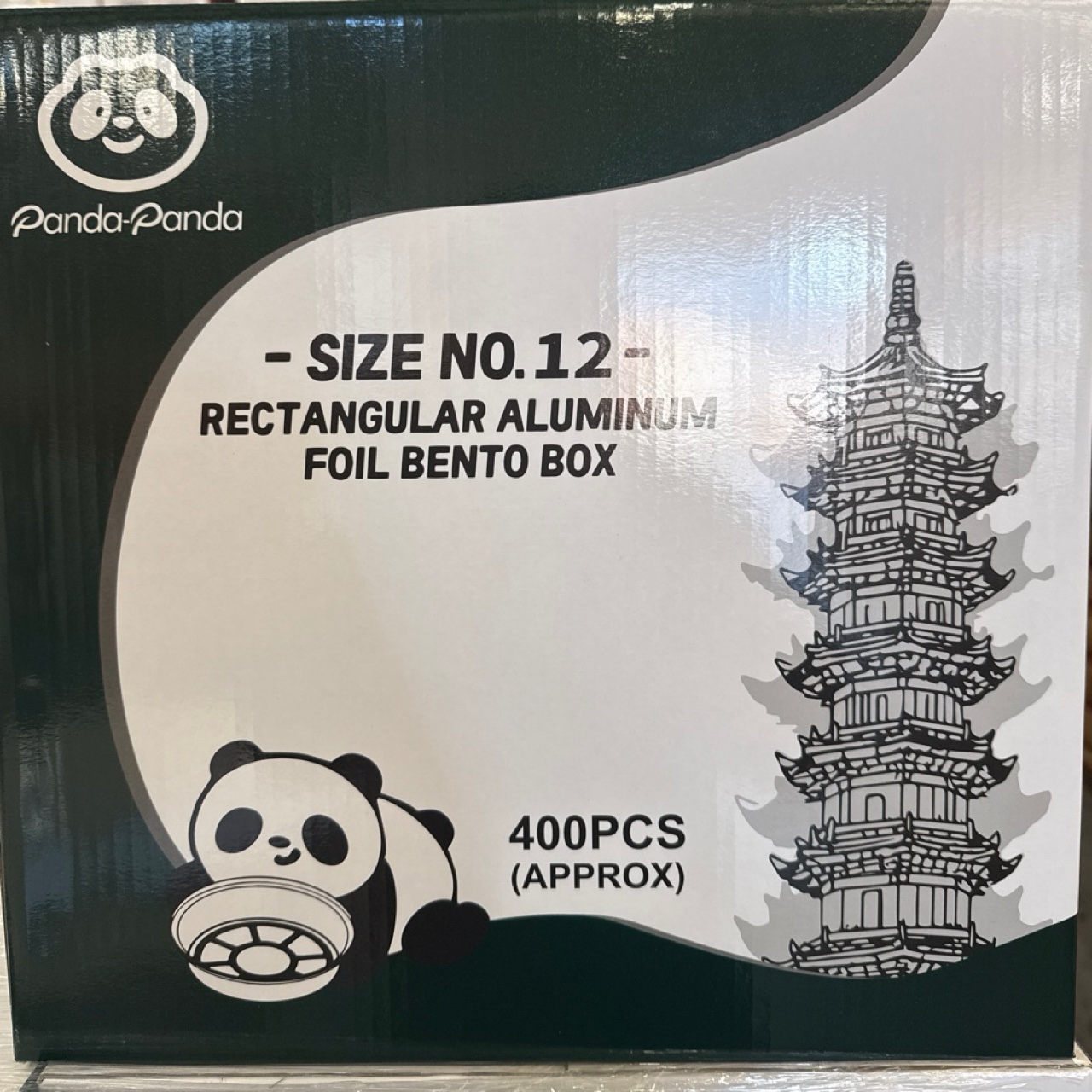 Panda Round Box No12
